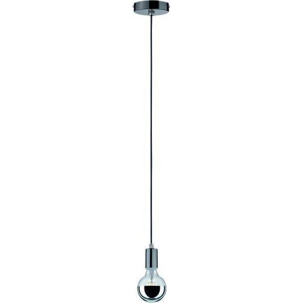 Lampa wisząca Paulmann Larus Lampa wisząca IP44 max. 1x20W E27 230V Czarny Chrom Metal 8718052 4000870797549