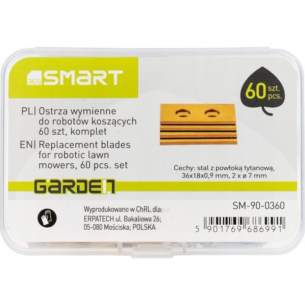 Smart ostrza do robotów koszących 60 szt, komplet 8718365 5901769686991