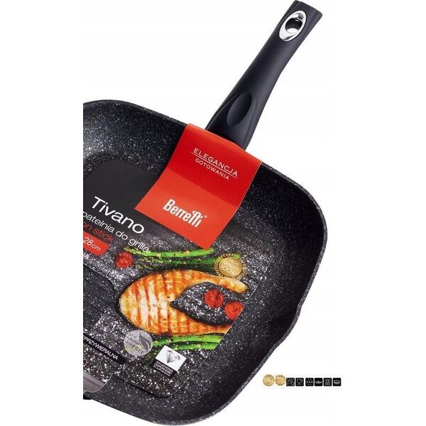 Patelnia Berretti grillowa 28cm 8746093 5902041305999