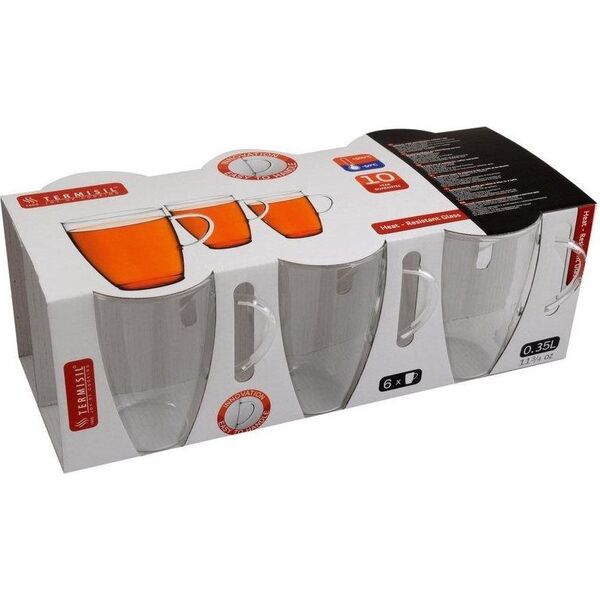 Termisil Komplet 6 szklanek Termisil Agata 350 ml 8748473 5901423006912