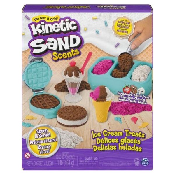 Spin Master Piasek plastyczny Kinetic Sand Lodowe specjały 8757515 778988324486