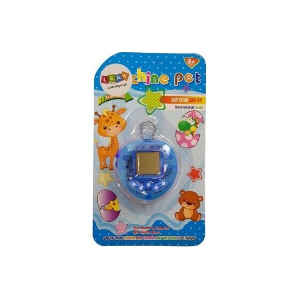 Lean Sport Gra Elektroniczna Tamagotchi Niebieska z krótkim łańcuszkiem 8758999 5907625580014