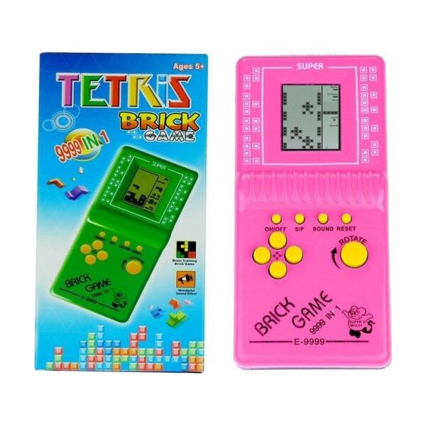 Lean Sport Gra Elektroniczna Tetris Kieszonkowa Różowa 8759011 5905884454664