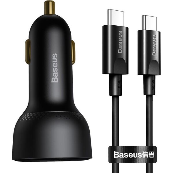 Ładowarka Baseus Superme 1x USB-A 1x USB-C 3 A  (BSU2838BLK) 8761419 6953156206724