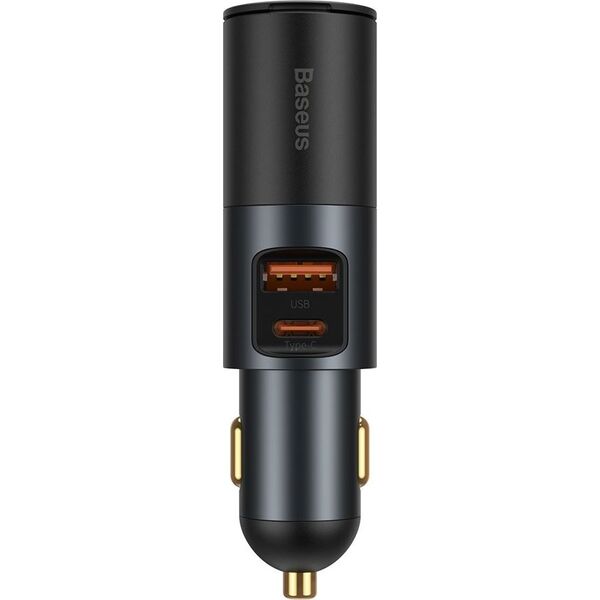 Ładowarka Baseus Share Together 1x USB-A 1x USB-C 3 A  (BSU2782GRY) 8761421 6953156206694