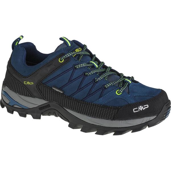 Buty trekkingowe męskie CMP Rigel Low Trekking Shoe Wp Blue Ink/Yellow Fluor. 41 (3Q13247-08MF) 8762794 8051737814264