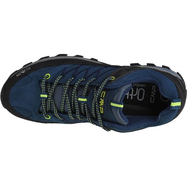 Buty trekkingowe męskie CMP Rigel Low Trekking Shoe Wp Blue Ink/Yellow Fluor. 41 (3Q13247-08MF) 8762794 8051737814264