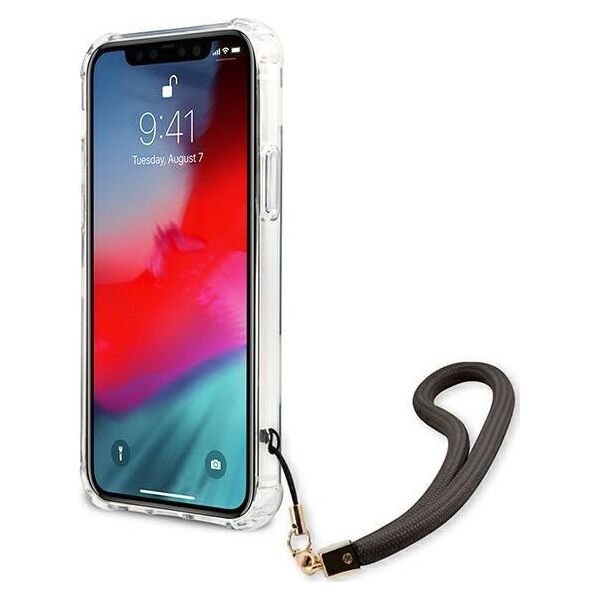 Guess Guess GUHCP12SKSMAGR iPhone 12 mini 5,4" szary/grey hardcase Marble Collection 8800653 3666339004149