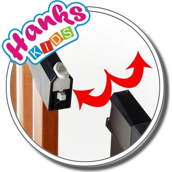 Hanks Kids BRAMKA BEZPIECZEŃSTWA G2 +7+14cm HANKSKIDS 8847730 5906721170365