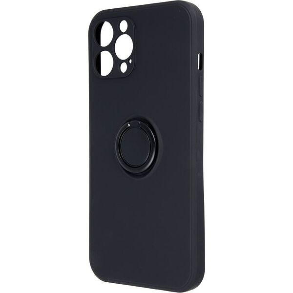 Nakładka Finger Grip do iPhone 12 6,1 czarna 8858824 5900495918888