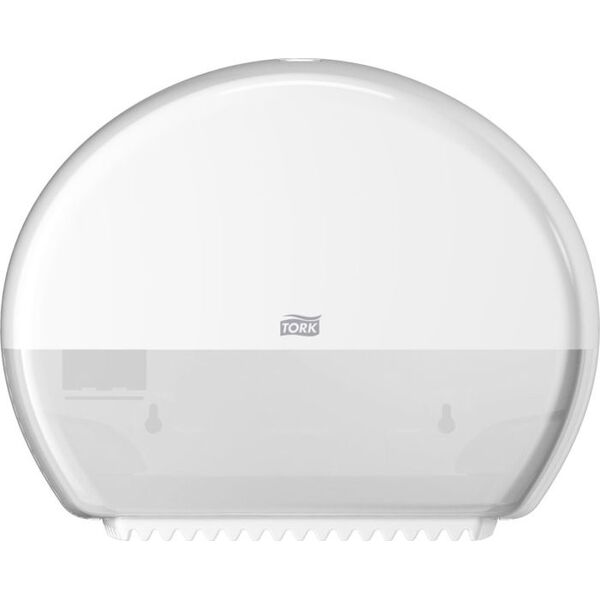 Tork Tork Dozownik do papieru toaletowego, Mini Jumbo - Biały 8859082 7322540354843