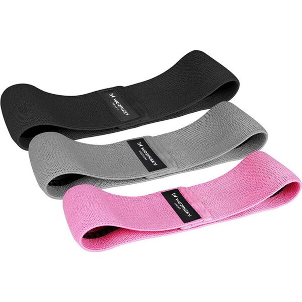 Wozinsky Hip Band WFB-01 różne poziomy oporu w zestawie wielokolorowy 3 szt. 8869880 5907769300813