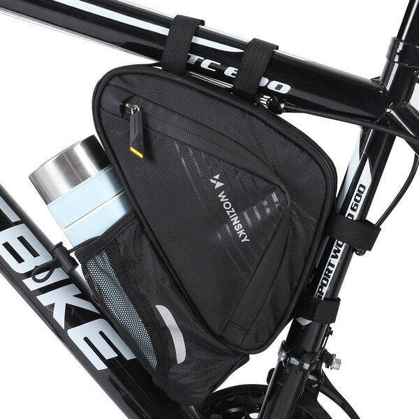 Wozinsky Wozinsky torba rowerowa na ramę roweru czarny (WBB23BK) () - 63974-uniw 8871612 5907769300653
