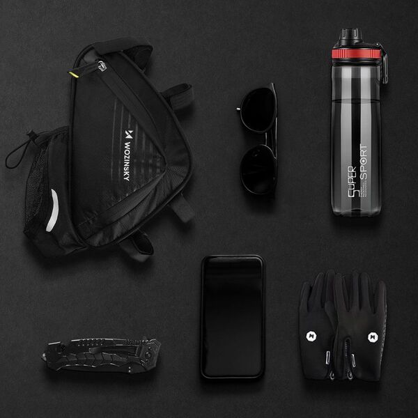 Wozinsky Wozinsky torba rowerowa na ramę roweru czarny (WBB23BK) () - 63974-uniw 8871612 5907769300653