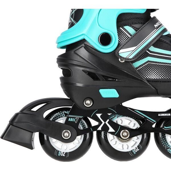 Rolki Nils Extreme NH18190 z wymienną płozą regulowane czarne r. 39-43 8910747 5907695588705