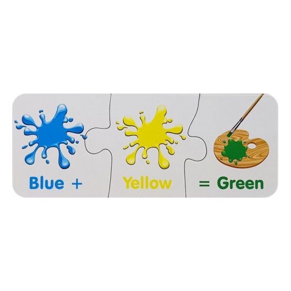 Lean Sport Puzzle Edukacyjne Kolory Angielski 10 Połączeń 8912589 5903802454055
