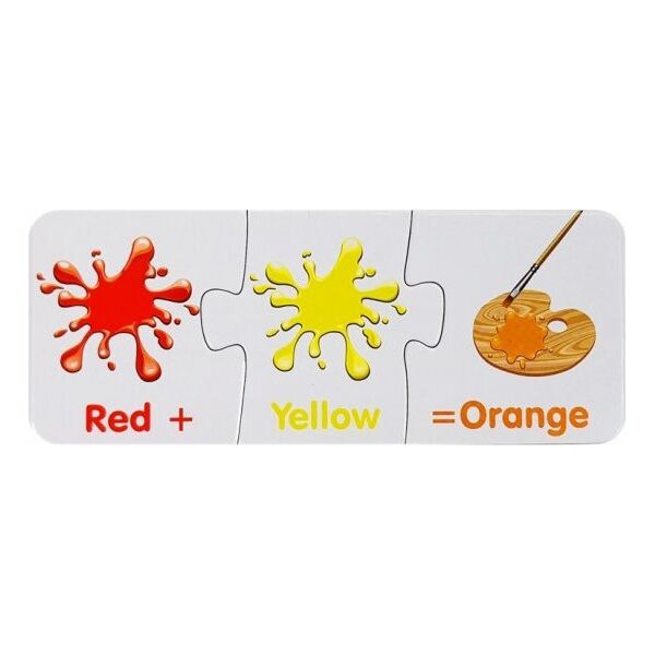 Lean Sport Puzzle Edukacyjne Kolory Angielski 10 Połączeń 8912589 5903802454055