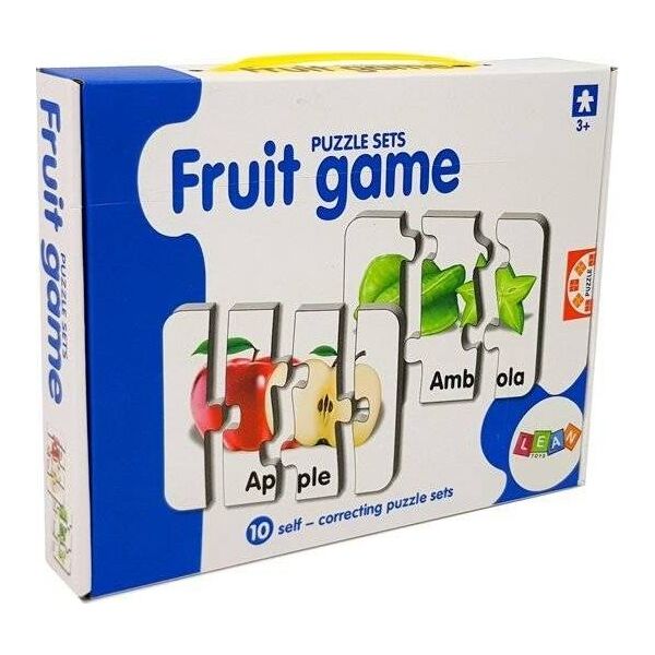 Lean Sport Puzzle Edukacyjne Układanka Owoce 10 Połączeń 8912594 5903802453911