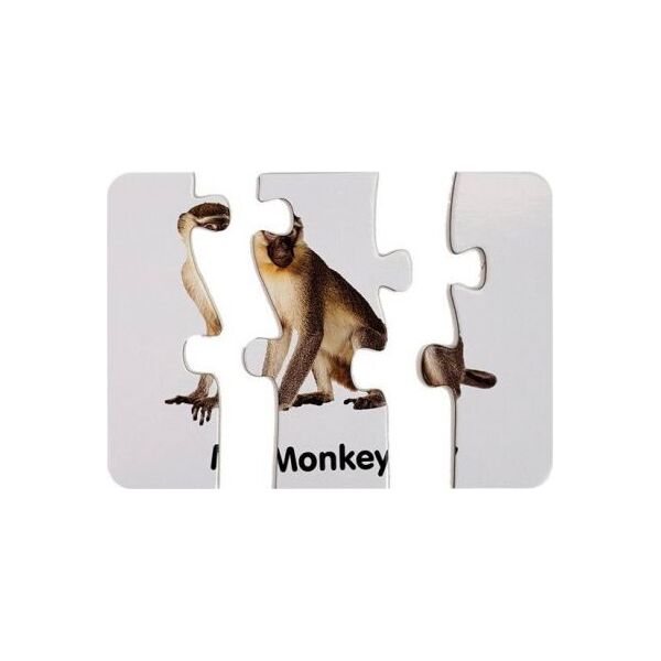 Lean Sport Puzzle edukacyjne w języku angielskim dzikie zwierzęta 10 elementów 8912597 5903802454024