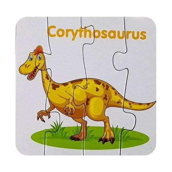 Lean Sport Puzzle Edukacyjne Przyjaciele Dinozaurów 10 elementów 8912598 5903802454031