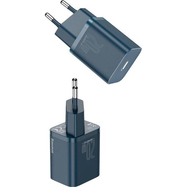 Ładowarka Baseus Super Si 1x USB-C 3 A (BSU2699BLU) 8935713 6953156230019