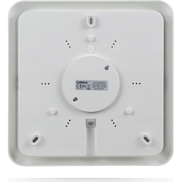 BestService Plafoniera Lumax SPHERE II 12W 900lm 840 IP20 IK10 kwadrat Microsensor Stand-by 20% LO1232NDS 8962047 5901087200817