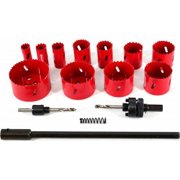 AWTools AWTOOLS KOMPLET OTWORNIC BIMETALOWYCH 15 elem. 19-76 mm AW49661 8965203 5903678606763