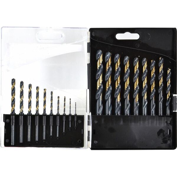 Wiertło AWTools AWTOOLS WIERTŁO METAL HSS M2 KPL.19SZT. /1,0-10,0MM/ PREMIUM AW42003 AWTOOLS 9007675 5903678606374