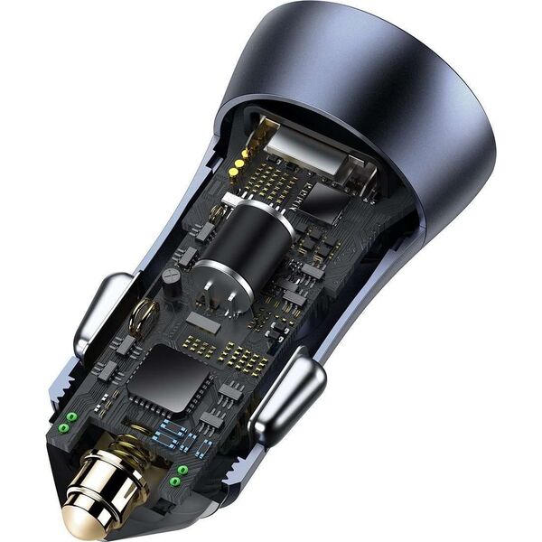 Ładowarka Baseus Golden Contactor Pro 1x USB-A 1x USB-C 3 A  (TZCCJD-B0G) 9011897 6953156207639