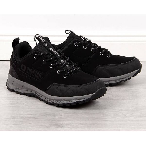 Buty trekkingowe męskie Big Star Buty sportowe męskie casual czarne Big Star II174182 44 9012429 5900714421496