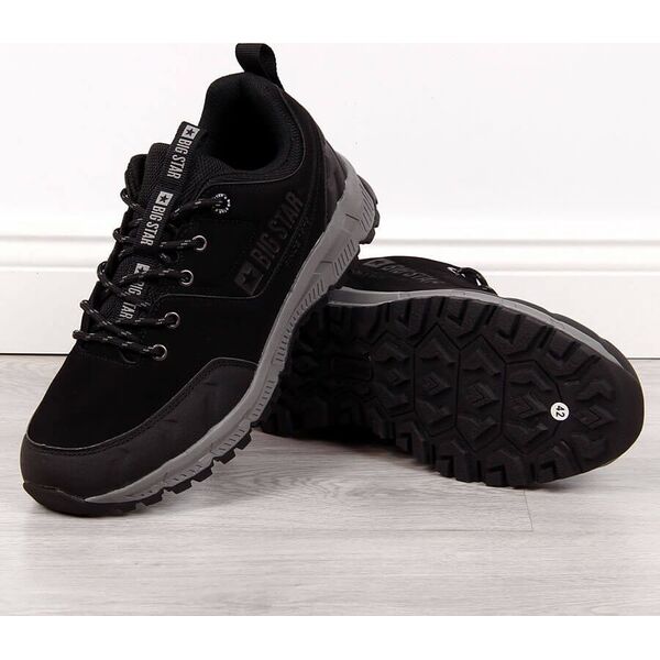 Buty trekkingowe męskie Big Star Buty sportowe męskie casual czarne Big Star II174182 44 9012429 5900714421496