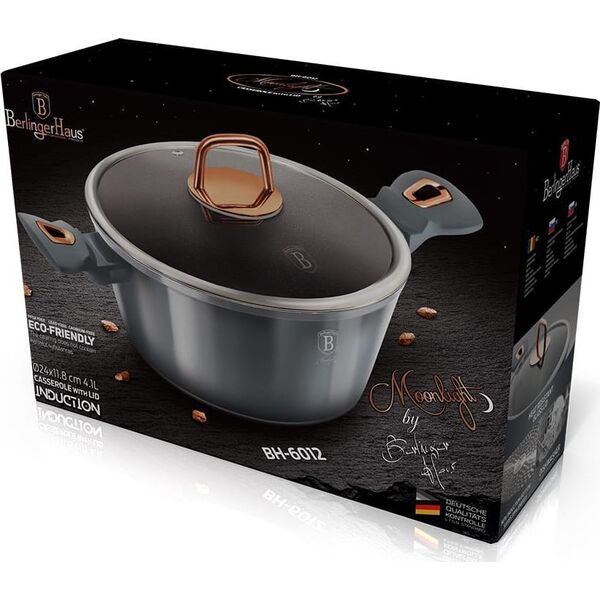 Berlinger Haus GARNEK TYTANOWY 24cm 4.1L BERLINGER HAUS MOONLIGHT BH-6012 9013433 5999056797833