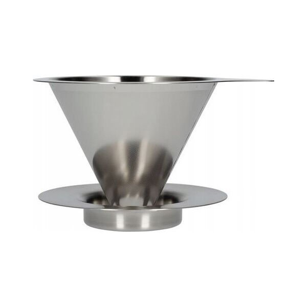 Hario Hario metalowy Drip V60-01 z podstawką 9021041 4977642727960