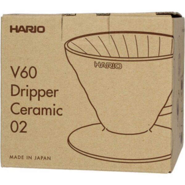 Hario Hario ceramiczny Drip V60-02 Czarny 9021047 4977642729780