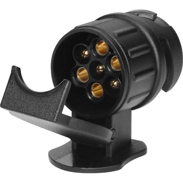 Orno Adapter gniazda przyczepy 13/7-pinowy tworzywo 12/24V 4563 9031151 5908254814563