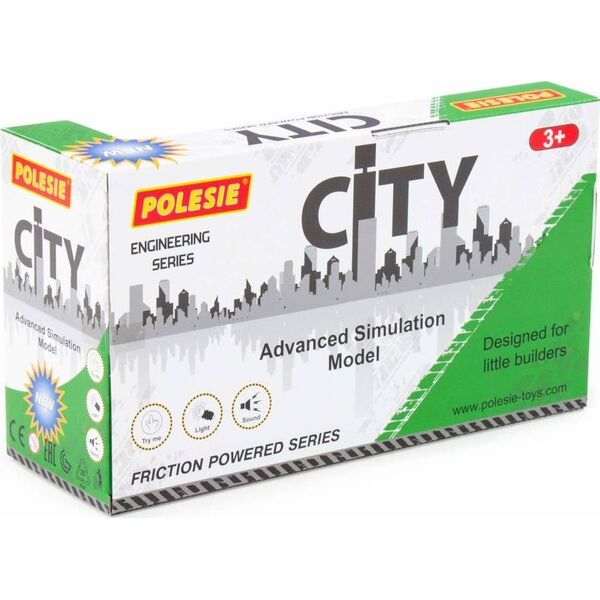 Polesie AUTO CIEZAR HOLOWNIK DZ/SW P/B 32X18X12 ZIE WAD 9045730 4810344086563