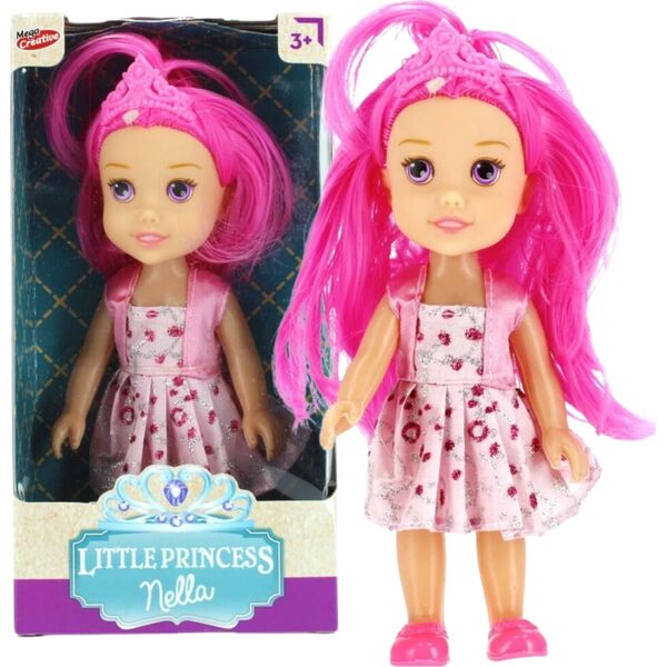 Mega Creative LALKA 15CM MC NELLA KSIEZNICZKA MIX6 12/144/288 9047408 5908275145172