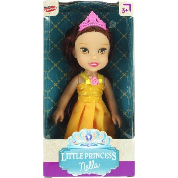Mega Creative LALKA 15CM MC NELLA KSIEZNICZKA MIX6 12/144/288 9047408 5908275145172