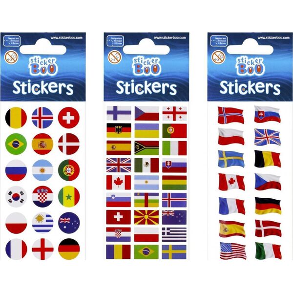 STICKERBOO NAKLEJ 66X180 S-BOO FLAGI PANSTW PBH 120/1800 9048277 5908275196303
