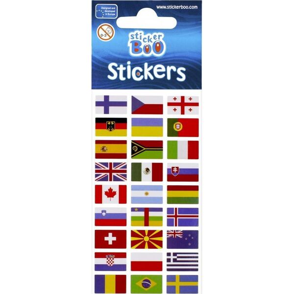 STICKERBOO NAKLEJ 66X180 S-BOO FLAGI PANSTW PBH 120/1800 9048277 5908275196303