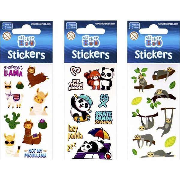 STICKERBOO NAKLEJ 66X180 S-BOO LEN/LAM/PANDA PBH 120/1800 9048279 5908275170914