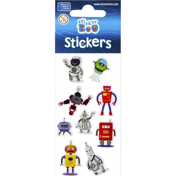 STICKERBOO NAKLEJ 66X180 S-BOO ROBOTY PBH 120/1800 9048283 5908275196297