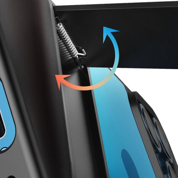 Ugreen Ugreen Fusion Kickstand Case sztywne etui z żelową ramką i podstawką do iPhone 13 Pro czarny (90153) 9087270 6957303891535