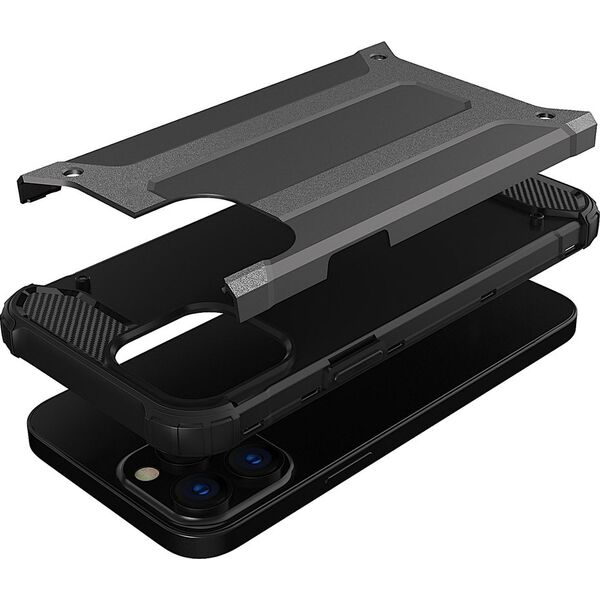 Hurtel Hybrid Armor pancerne hybrydowe etui pokrowiec iPhone 13 Pro Max złoty 9087301 9111201944954