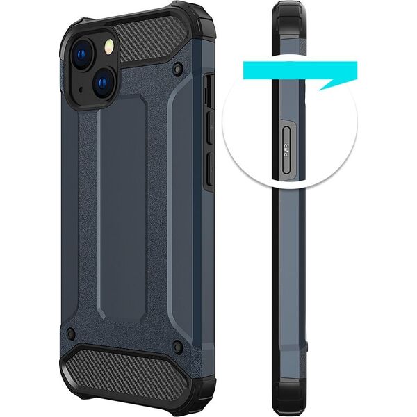 Hurtel Hybrid Armor pancerne hybrydowe etui pokrowiec iPhone 13 złoty 9087303 9145576212431