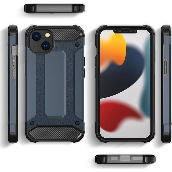 Hurtel Hybrid Armor pancerne hybrydowe etui pokrowiec iPhone 13 złoty 9087303 9145576212431