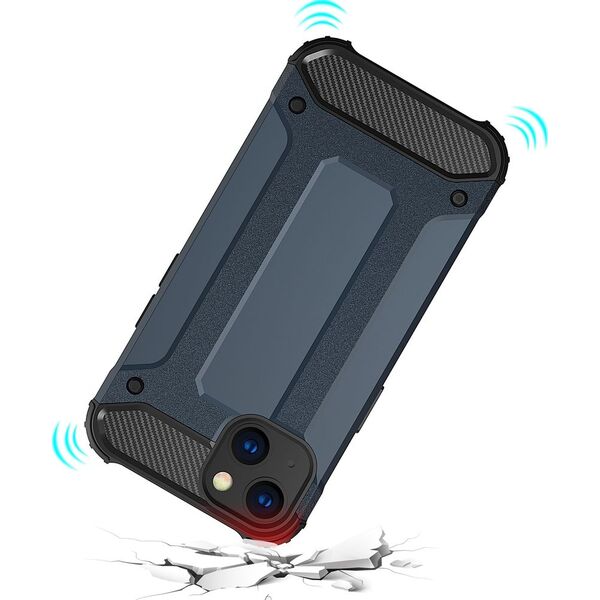 Hurtel Hybrid Armor pancerne hybrydowe etui pokrowiec iPhone 13 złoty 9087303 9145576212431