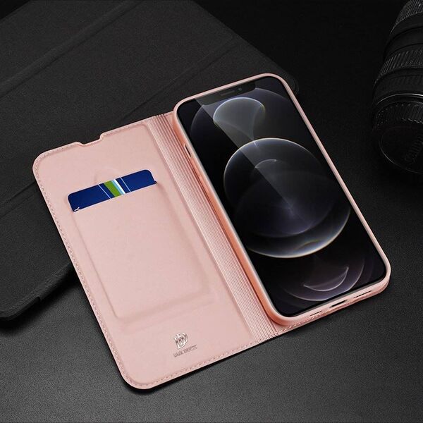 Dux Ducis Dux Ducis Skin Pro kabura etui pokrowiec z klapką iPhone 13 Pro Max różowy 9100382 6934913047026