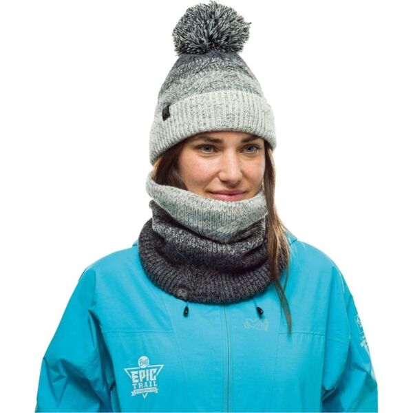 Buff Buff Masha Knitted Fleece Hat Beanie 1208559371000 szary 9182597 8428927381989