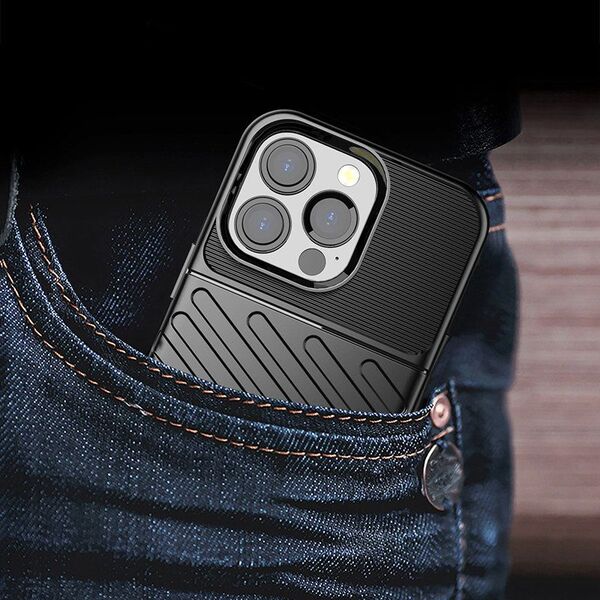 Hurtel Thunder Case Elastyczne Pancerne Etui Pokrowiec Iphone 13 Pro Zielony 9183710 9145576216996